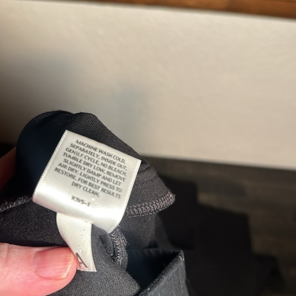 Eileen Fisher Black Pull On Pant - Picture 10 of 11